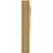 Ekena Millwork 7 1/2-in W x 48-in D x 48-in H Funston Slat Rough Cedar Woodgrain TimberThane Outlooker, Primed Tan OUTUR075X48X48FST24RCPR - alternate 6